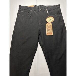 Faherty Stretch Terry 5 Pocket Pant Men's Size 32 32x30 Onyx Black 30” NWT *READ